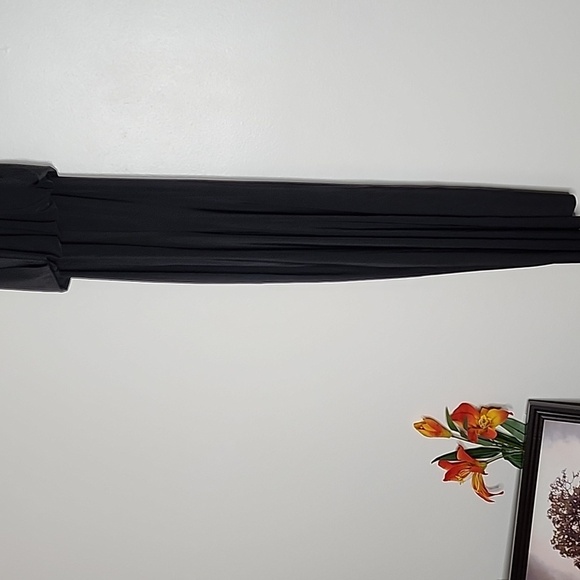 NEW Misa Los Angeles Domino MAXI Dress Twisted Knot RICH BLACK Luxury Summer - Picture 12 of 15